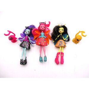 Monster High Beetrice Doll Garden Ghouls Winged Critters Wingrid Lumina and Plan